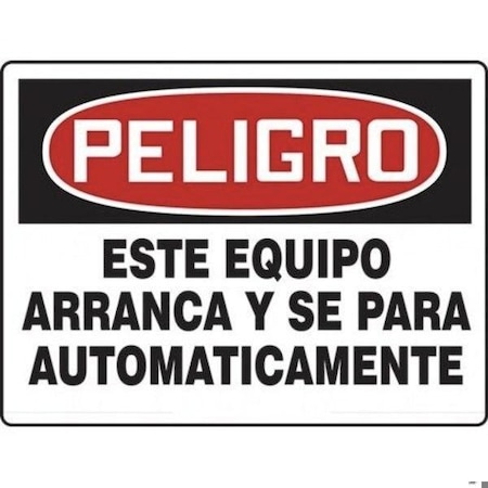 Accuform OSHA DANGER Safety SignTHIS SHMEQM089XT SHMEQM089XT